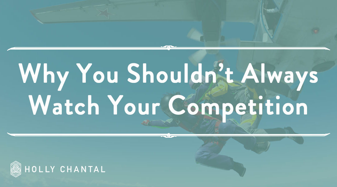 Monkey See, Monkey Do: Why You Shouldn’t Always Watch Your Competition